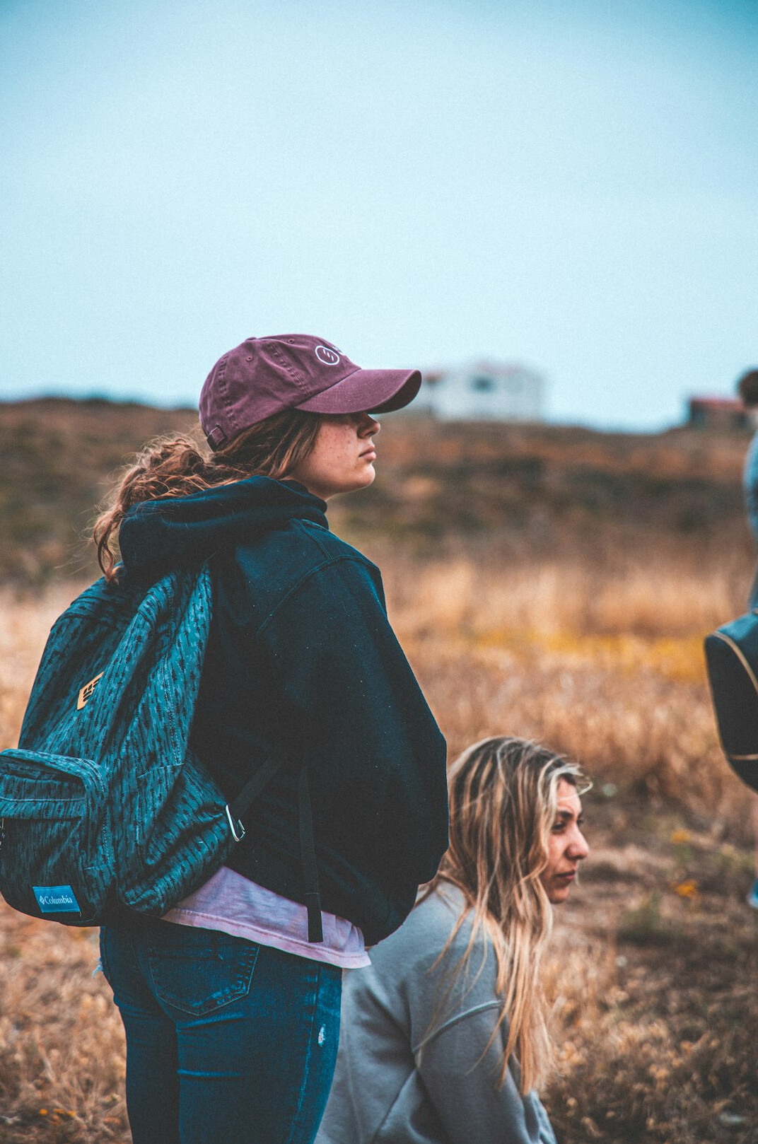Small group attending a photography workshop outdoors
