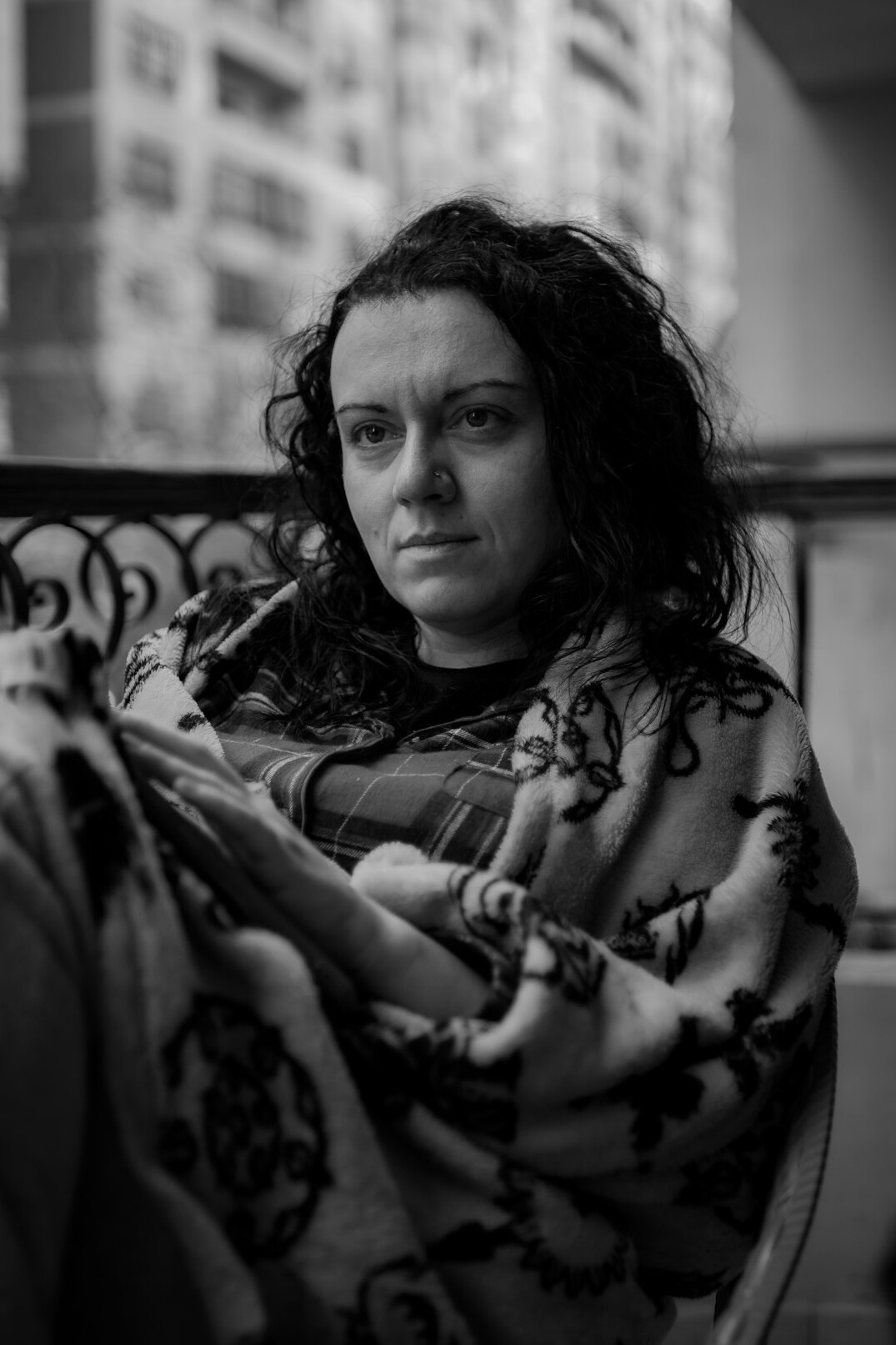 Portrait of a Polish female documentary photographer